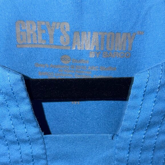 Grey's Anatomy Tops - GREYS ANATOMY BLUE SCRUB TOP